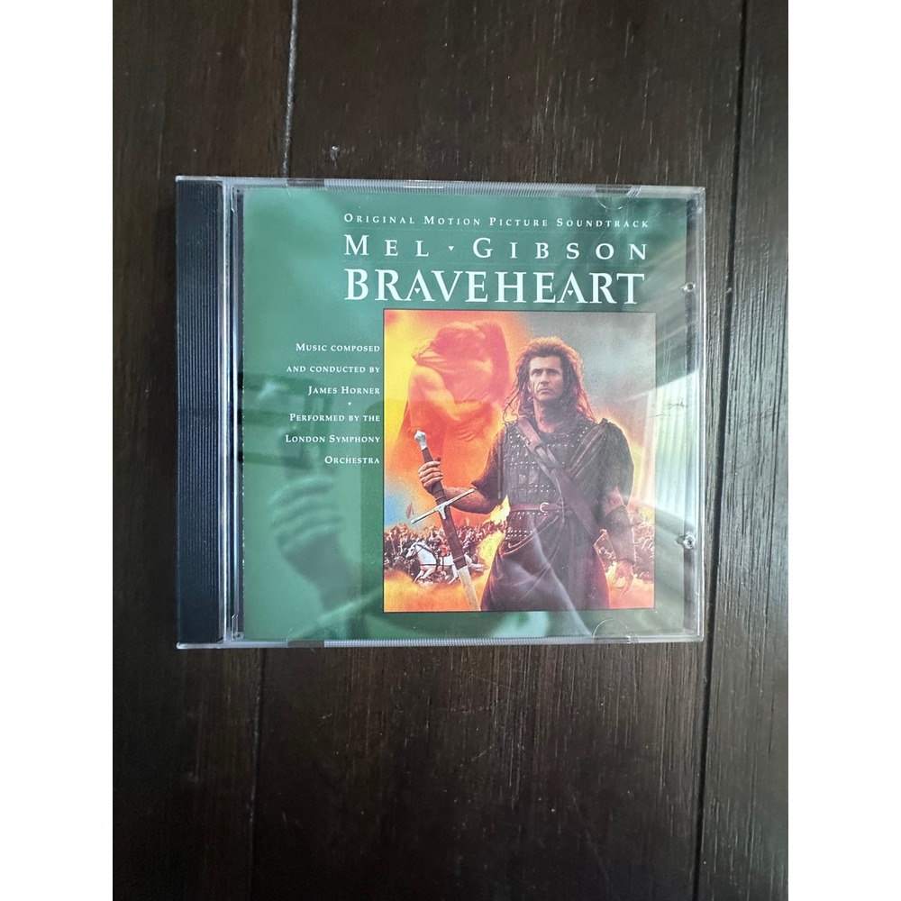 Braveheart Soundtrack CD James Horner 1995 London 448 295-2 Mel Gibson